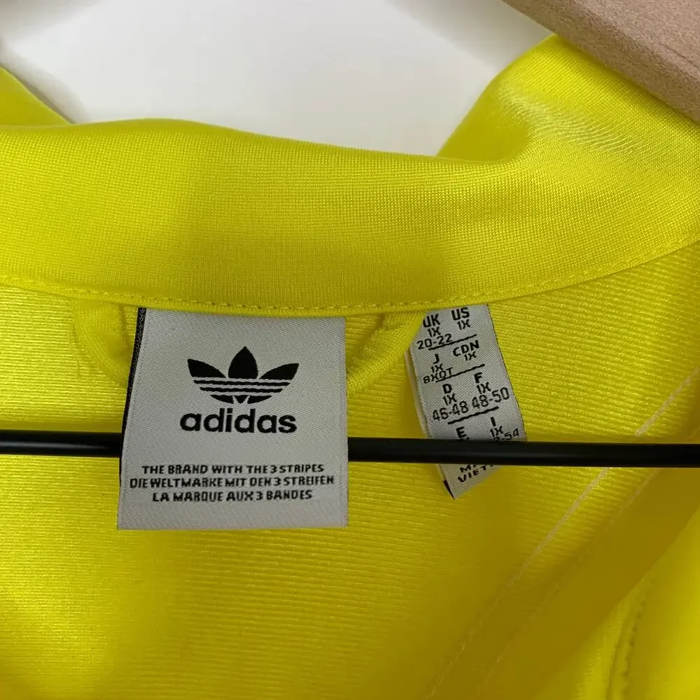 Adidas x Danielle Cathari Zip Up and Pant Suit Set Tracksuit Yellow Rare Womens - Picture 8 of 16